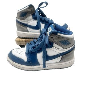 Nike Jordan 1 True Blue Kids Size 11c